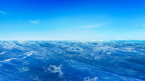 Ngosuku Lwesibili, Igunya likaNkulunkulu Lihlela Amanzi, Futhi Lenza Utwa, Bese Kuvela Indawo Yokuphila Kwabantu Okuyisisekelo Kakhulu