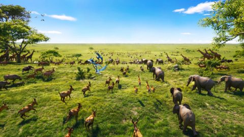 Ngosuku Lwesithupha, UMdali Uyakhuluma Futhi Uhlobo Ngalunye Lwezidalwa Eziphilayo Engqondweni Yakhe Luyavela, Olunye Emva Kolunye