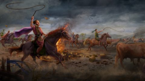 USathane Ulinga UJobe Okokuqala (Imfuyo Yakhe iyantshontshwa Futhi Izingane Zakhe Zehlelwa inhlekelele)