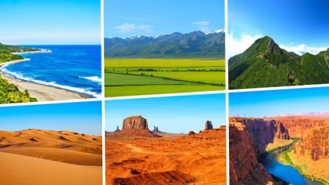 UNkulunkulu Ubeka Imingcele Yezimo Zokwakheka Komhlaba Ezehlukene